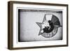 Cuba Fuerte Collection B&W - Freedom-Philippe Hugonnard-Framed Photographic Print