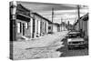 Cuba Fuerte Collection B&W - Lada Taxi in Trinidad II-Philippe Hugonnard-Stretched Canvas