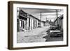 Cuba Fuerte Collection B&W - Lada Taxi in Trinidad II-Philippe Hugonnard-Framed Photographic Print