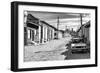 Cuba Fuerte Collection B&W - Lada Taxi in Trinidad II-Philippe Hugonnard-Framed Photographic Print