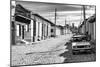 Cuba Fuerte Collection B&W - Lada Taxi in Trinidad II-Philippe Hugonnard-Mounted Photographic Print