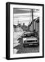 Cuba Fuerte Collection B&W - Lada Taxi in Trinidad IV-Philippe Hugonnard-Framed Photographic Print