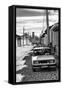 Cuba Fuerte Collection B&W - Lada Taxi in Trinidad IV-Philippe Hugonnard-Framed Stretched Canvas