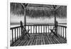 Cuba Fuerte Collection B&W - Ocean View II-Philippe Hugonnard-Framed Photographic Print