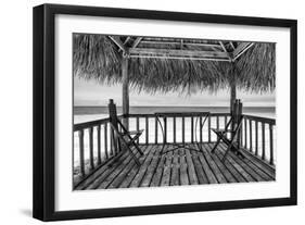 Cuba Fuerte Collection B&W - Ocean View II-Philippe Hugonnard-Framed Photographic Print