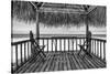 Cuba Fuerte Collection B&W - Ocean View II-Philippe Hugonnard-Stretched Canvas