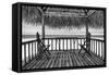 Cuba Fuerte Collection B&W - Ocean View II-Philippe Hugonnard-Framed Stretched Canvas