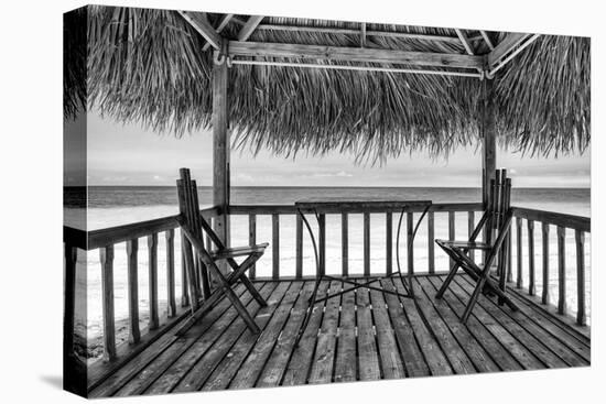 Cuba Fuerte Collection B&W - Ocean View II-Philippe Hugonnard-Stretched Canvas