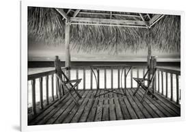 Cuba Fuerte Collection B&W - Ocean View-Philippe Hugonnard-Framed Photographic Print