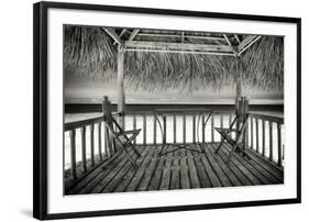 Cuba Fuerte Collection B&W - Ocean View-Philippe Hugonnard-Framed Photographic Print