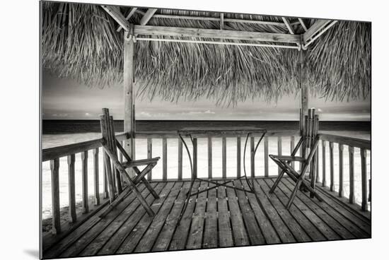 Cuba Fuerte Collection B&W - Ocean View-Philippe Hugonnard-Mounted Photographic Print