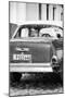 Cuba Fuerte Collection B&W - Old American Classic Car II-Philippe Hugonnard-Mounted Photographic Print