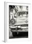 Cuba Fuerte Collection B&W - Old American Taxi Car III-Philippe Hugonnard-Framed Photographic Print