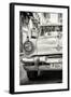 Cuba Fuerte Collection B&W - Old American Taxi Car III-Philippe Hugonnard-Framed Photographic Print