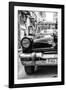 Cuba Fuerte Collection B&W - Old American Taxi Car IV-Philippe Hugonnard-Framed Photographic Print