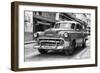 Cuba Fuerte Collection B&W - Old Chevrolet in Havana VII-Philippe Hugonnard-Framed Photographic Print