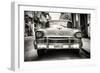 Cuba Fuerte Collection B&W - Old Chevrolet in Havana-Philippe Hugonnard-Framed Photographic Print