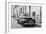Cuba Fuerte Collection B&W - Old Chevy in Havana II-Philippe Hugonnard-Framed Photographic Print