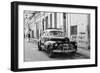 Cuba Fuerte Collection B&W - Old Chevy in Havana II-Philippe Hugonnard-Framed Photographic Print