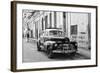 Cuba Fuerte Collection B&W - Old Chevy in Havana II-Philippe Hugonnard-Framed Photographic Print