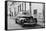 Cuba Fuerte Collection B&W - Old Chevy in Havana II-Philippe Hugonnard-Framed Stretched Canvas