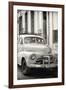 Cuba Fuerte Collection B&W - Old Chevy in Havana III-Philippe Hugonnard-Framed Photographic Print