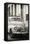 Cuba Fuerte Collection B&W - Old Chevy in Havana III-Philippe Hugonnard-Framed Stretched Canvas