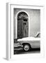 Cuba Fuerte Collection B&W - Old Classic Car in Santa Clara III-Philippe Hugonnard-Framed Photographic Print
