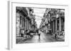 Cuba Fuerte Collection B&W - Old Havana Street II-Philippe Hugonnard-Framed Photographic Print