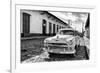 Cuba Fuerte Collection B&W - Plymouth Classic Car II-Philippe Hugonnard-Framed Photographic Print