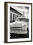 Cuba Fuerte Collection B&W - Plymouth Classic Car III-Philippe Hugonnard-Framed Photographic Print