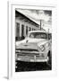 Cuba Fuerte Collection B&W - Plymouth Classic Car III-Philippe Hugonnard-Framed Photographic Print