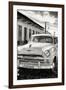 Cuba Fuerte Collection B&W - Plymouth Classic Car III-Philippe Hugonnard-Framed Photographic Print