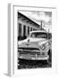 Cuba Fuerte Collection B&W - Plymouth Classic Car IV-Philippe Hugonnard-Framed Photographic Print