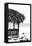 Cuba Fuerte Collection B&W - Quiet Beach II-Philippe Hugonnard-Framed Stretched Canvas