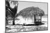 Cuba Fuerte Collection B&W - Quiet Beach III-Philippe Hugonnard-Mounted Photographic Print