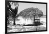 Cuba Fuerte Collection B&W - Quiet Beach III-Philippe Hugonnard-Framed Photographic Print