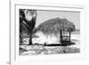 Cuba Fuerte Collection B&W - Quiet Beach III-Philippe Hugonnard-Framed Photographic Print