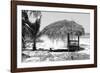 Cuba Fuerte Collection B&W - Quiet Beach III-Philippe Hugonnard-Framed Photographic Print