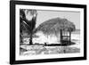 Cuba Fuerte Collection B&W - Quiet Beach III-Philippe Hugonnard-Framed Photographic Print