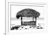 Cuba Fuerte Collection B&W - Quiet Beach-Philippe Hugonnard-Framed Photographic Print