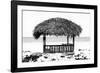 Cuba Fuerte Collection B&W - Quiet Beach-Philippe Hugonnard-Framed Photographic Print