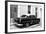 Cuba Fuerte Collection B&W - Retro Taxi II-Philippe Hugonnard-Framed Photographic Print