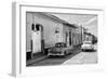 Cuba Fuerte Collection B&W - Sancti Spiritus Street Scene II-Philippe Hugonnard-Framed Photographic Print