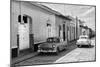 Cuba Fuerte Collection B&W - Sancti Spiritus Street Scene II-Philippe Hugonnard-Mounted Photographic Print