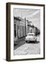 Cuba Fuerte Collection B&W - Sancti Spiritus Street Scene IV-Philippe Hugonnard-Framed Photographic Print