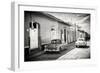 Cuba Fuerte Collection B&W - Sancti Spiritus Street Scene-Philippe Hugonnard-Framed Photographic Print