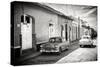 Cuba Fuerte Collection B&W - Sancti Spiritus Street Scene-Philippe Hugonnard-Stretched Canvas