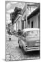 Cuba Fuerte Collection B&W - Street Scene in Trinidad IV-Philippe Hugonnard-Mounted Photographic Print