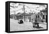 Cuba Fuerte Collection B&W - Sunday afternoon in Trinidad III-Philippe Hugonnard-Framed Stretched Canvas